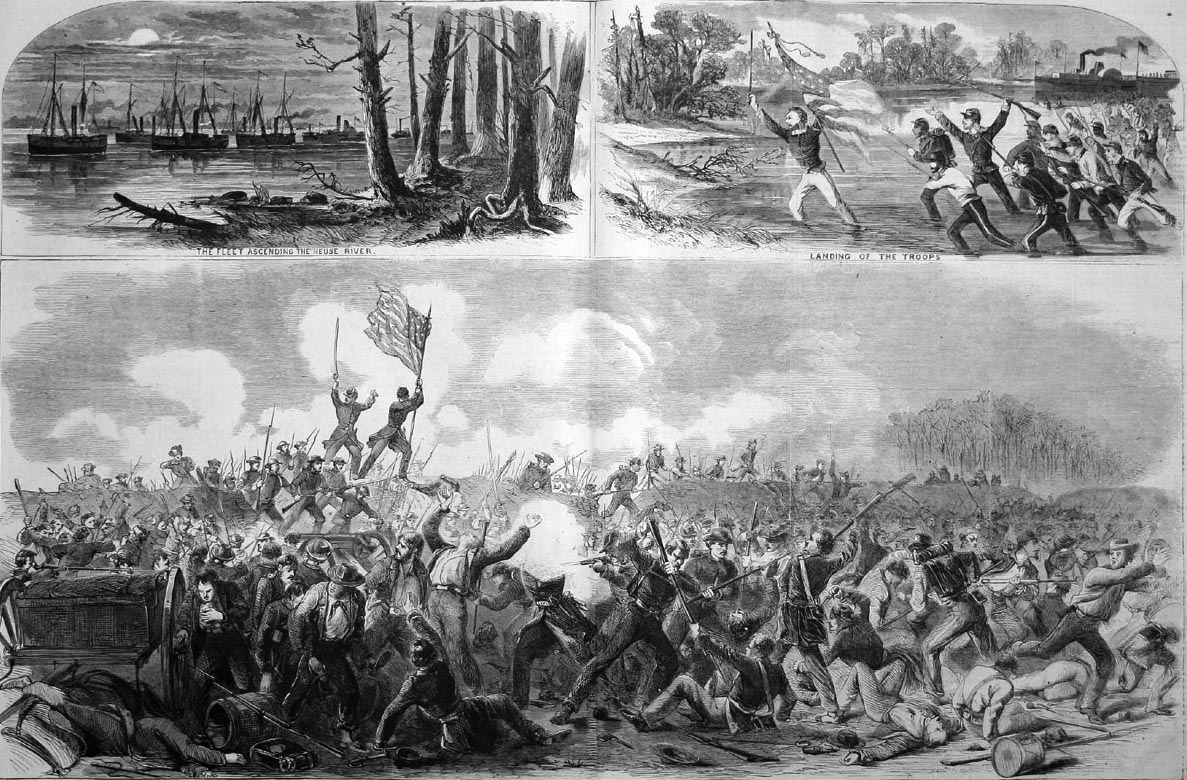 Engravings of the Battle of Newbern.