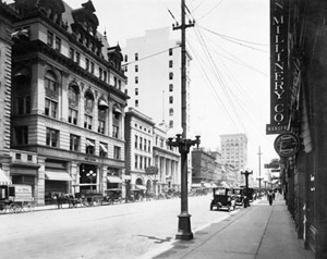 Trade Street in Charlotte