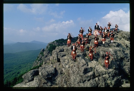 Photo of a Scottish Pipe Band