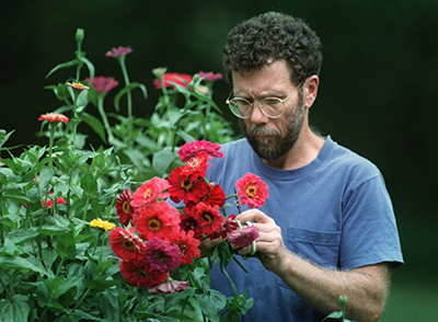 Allan Troxler. Photo by Chris Seward, 1998. To request permission for further use or to purchase a print, please contact the News & Observer.