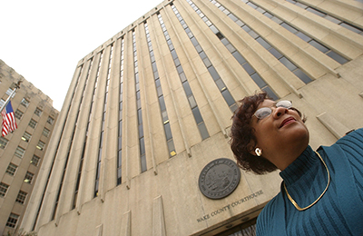 Karen Bethea-Shields. Photo by Chris Seward, 2003. 