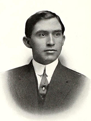 "Gerald W. Johnson, A.B., Phi, Thomasville, N.C." The Howler vol. 9. Philomathesian and Euzelian Literary Societies of Wake Forest College. 1911. 36.