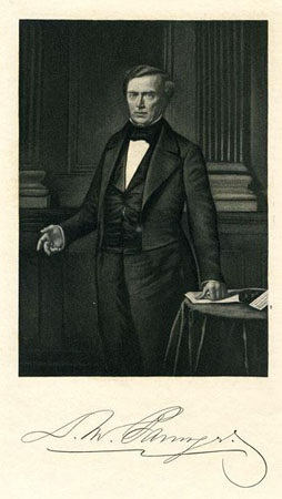 Lithograph Print of D. Moreau Barringer.