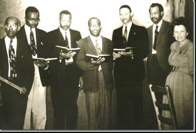 "The First Graduating Class of Carolina Christian College." Image courtesy of Carolina Christian College. 